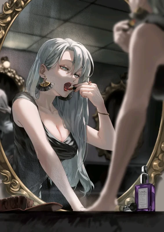 好气色秘籍 - 口红插画全攻略-远影归灯