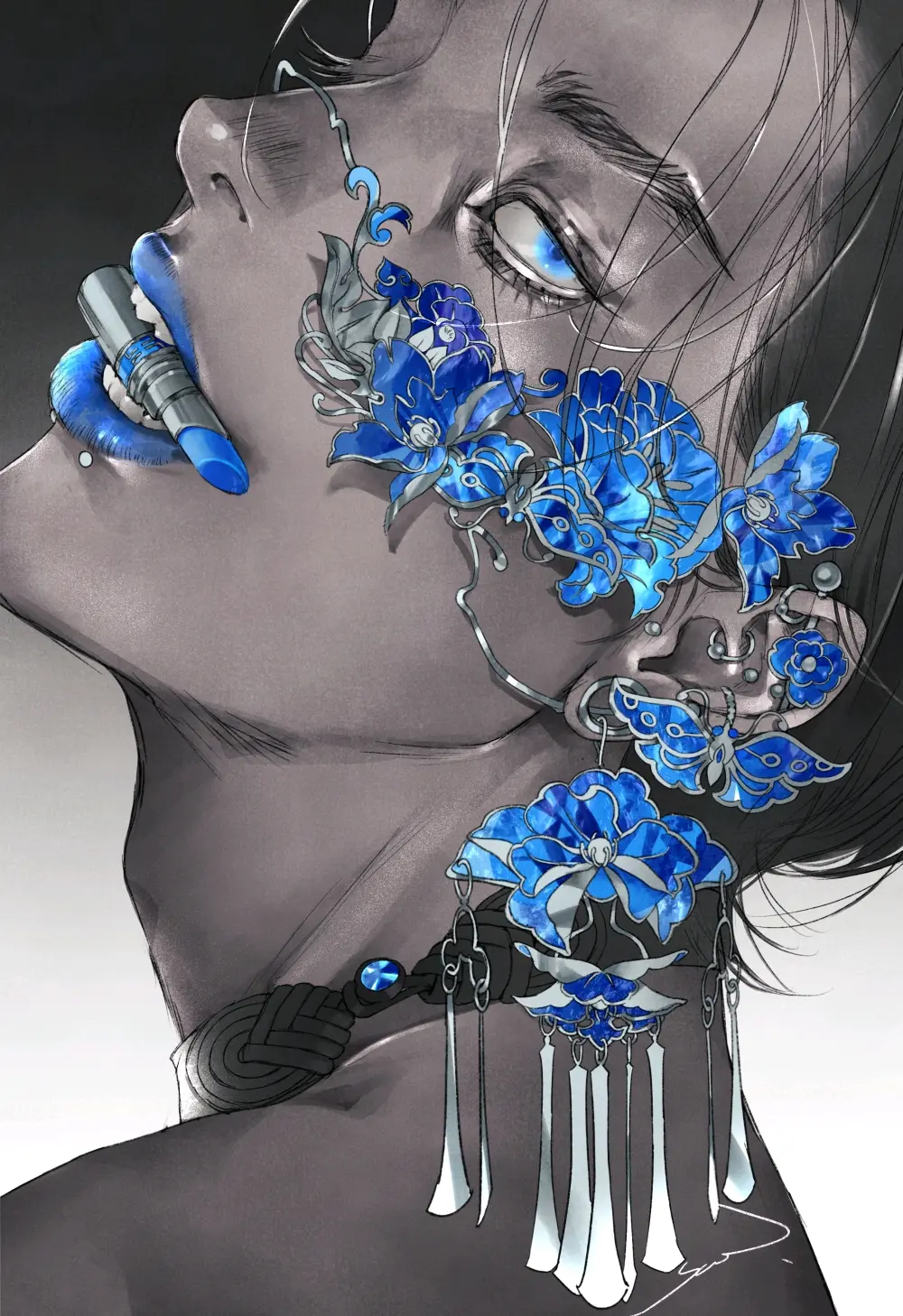 d8d64bec955be884d961860aa17e923c235818446.jpg 给你好气色 – 口红插画特辑
