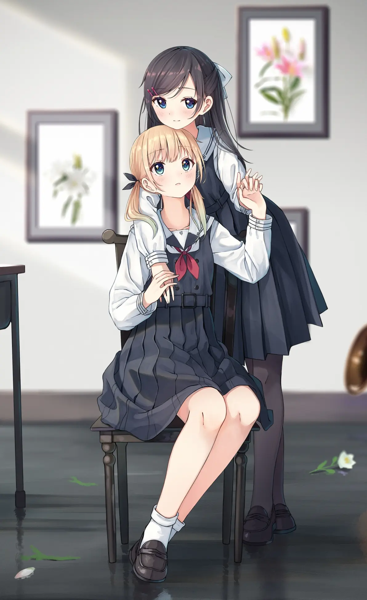 6fc212660677bd19e73f5644807d14f4235818446.jpg 酸甜细腻的馥郁 – 学生百合插画特辑