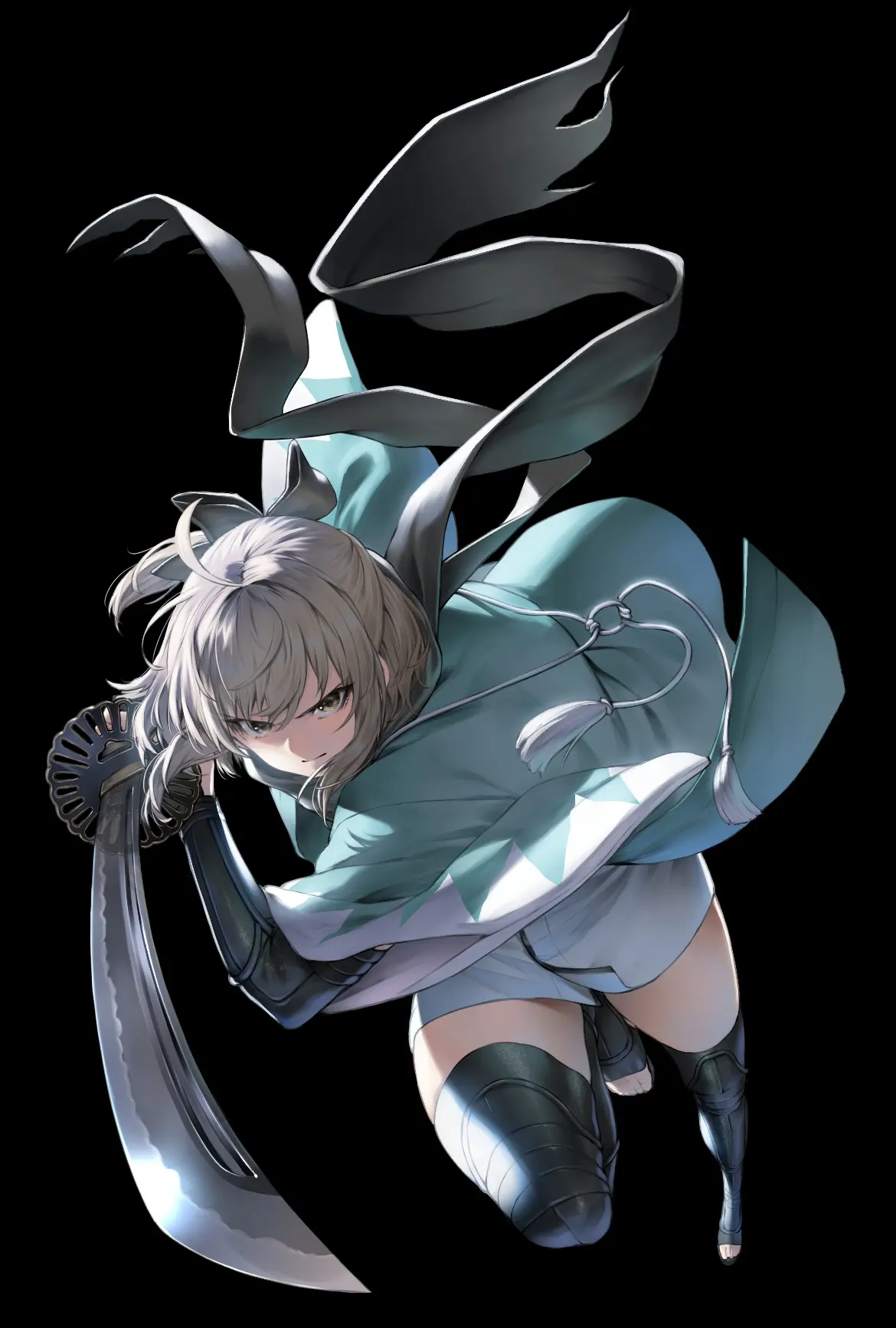 f72081cf0a5d20b447a2b99b2c80fc09235818446.jpg 锋芒毕露 – 「日本刀和女子」插画特辑