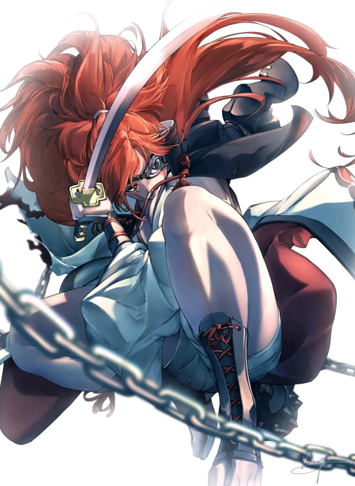 7fce27597d0d3a50dc1a5c8760824983235818446.jpg 锋芒毕露 – 「日本刀和女子」插画特辑