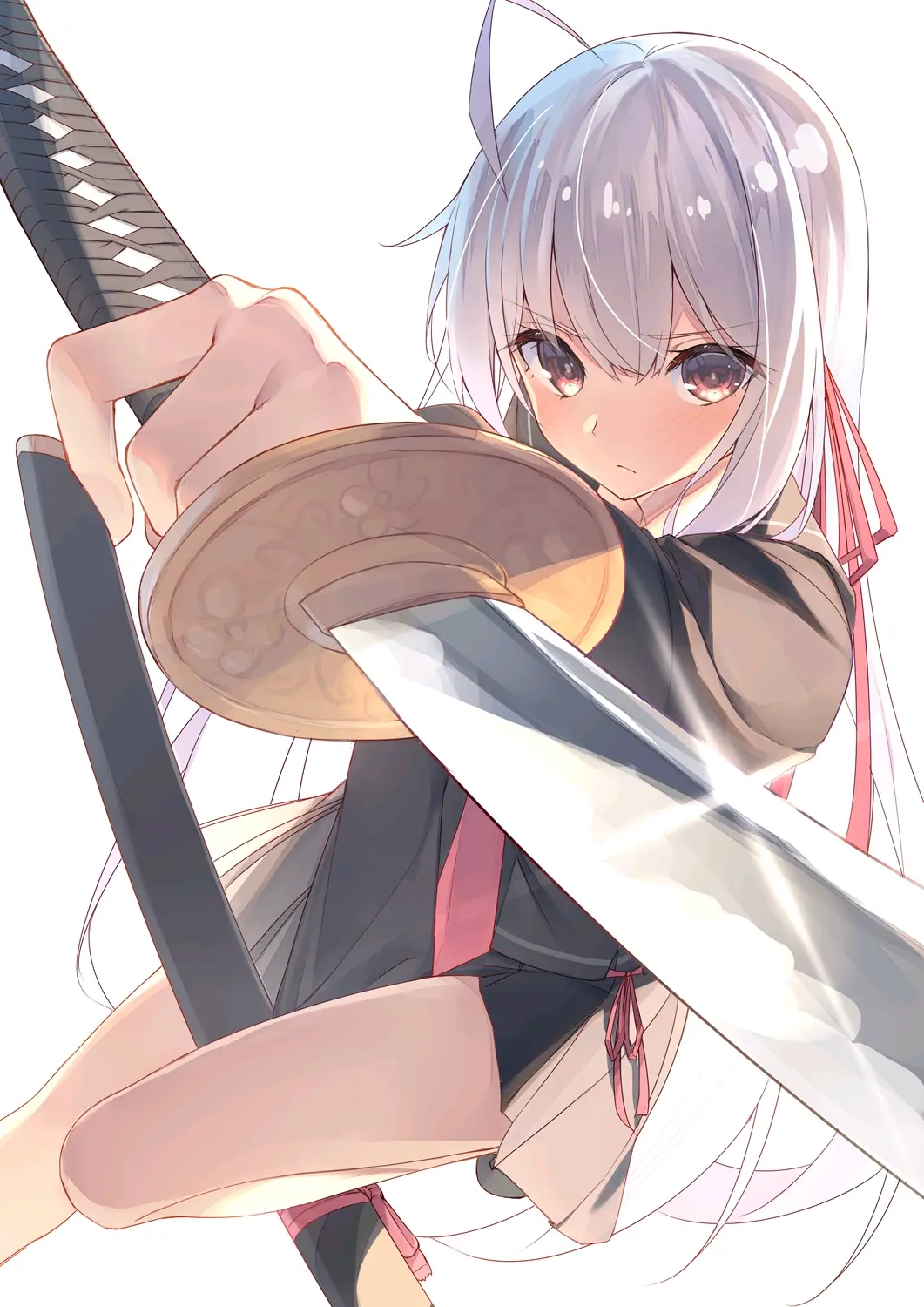 829bbd0b79e265b451ab9a2211ae5b03235818446.jpg 锋芒毕露 – 「日本刀和女子」插画特辑