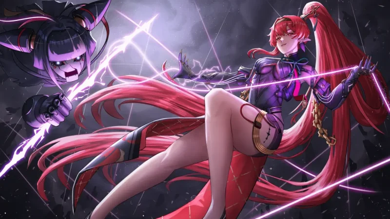 暗夜追踪者:《鸣潮》吟霖同人作品深度解析-远影归灯