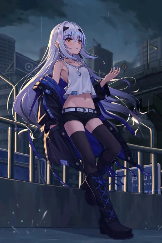 活力绽放♡ - 女性肚脐插画艺术集-远影归灯