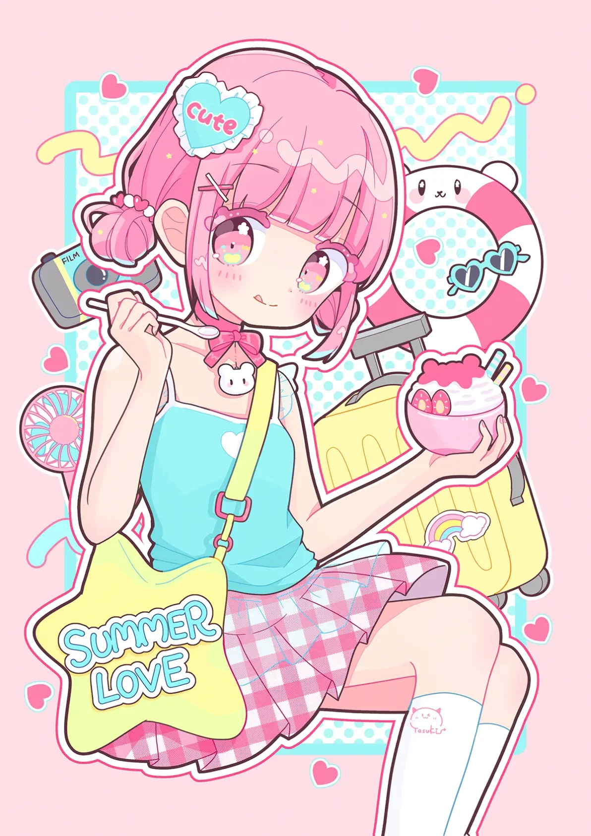 a8bbcb4002a232e2ebea11d3f6a52436235818446.jpg 可爱到想尝一口♡ – 「梦幻可爱」插画特辑