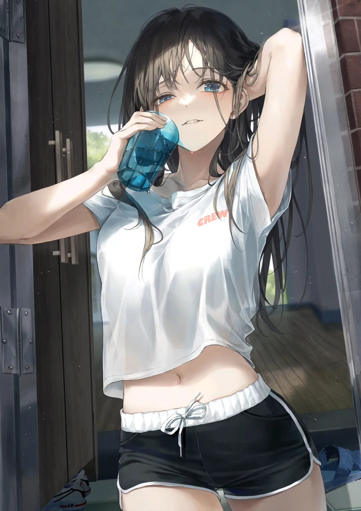 6d50c234b657e27128bd015d43152768235818446.jpg 健康活力♡ – 女性肚脐插画特辑