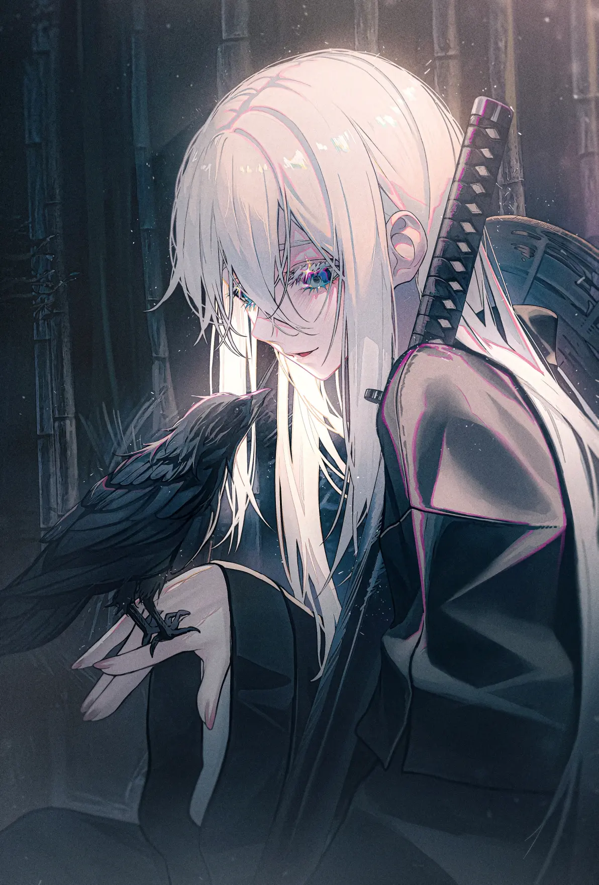 ebba51c610906f3387580ac08ad9b76a235818446.jpg 光影交错 – 白与黑插画特辑
