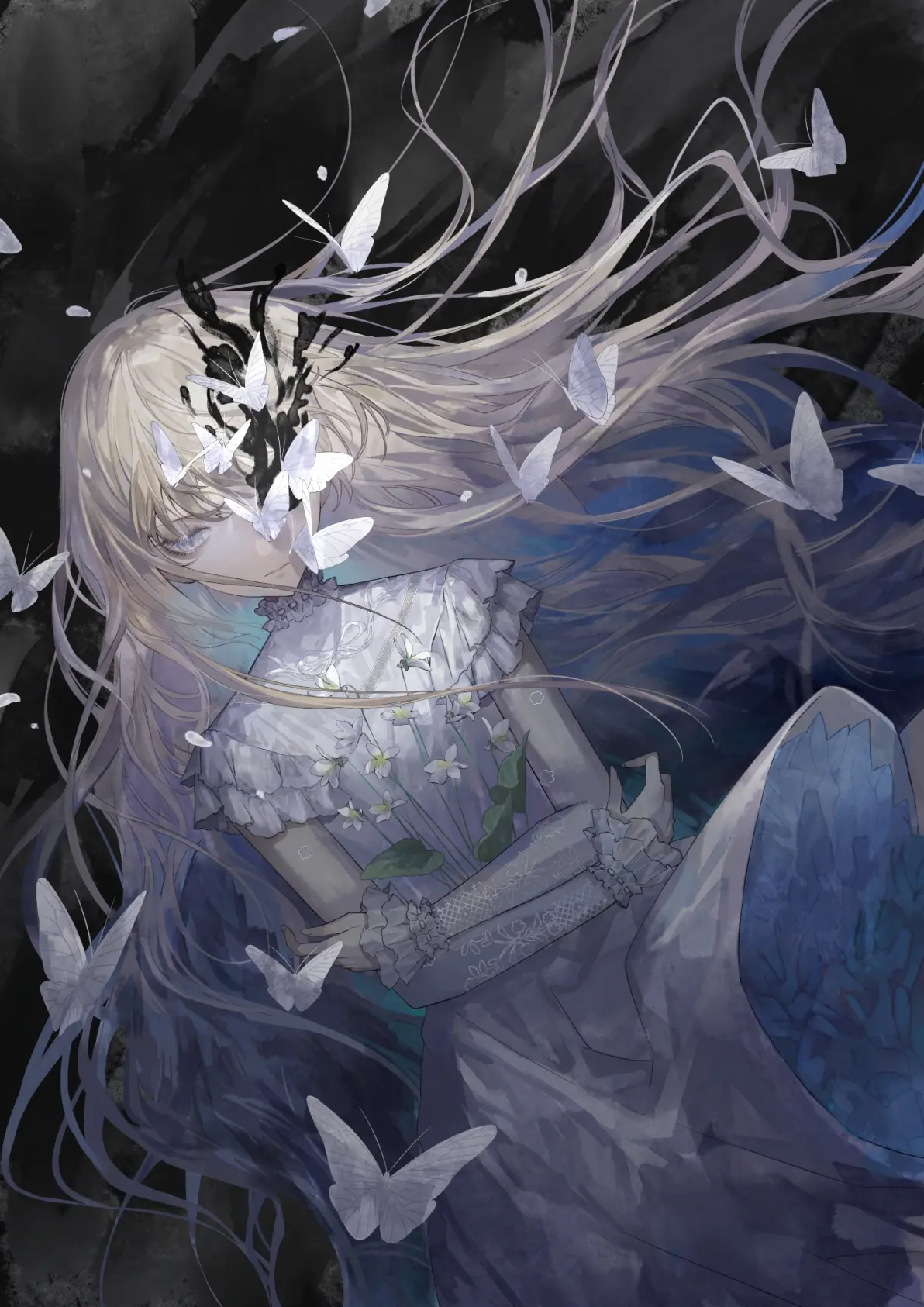 55623c643639aa92aef17631c292023d235818446.jpg 光影交错 – 白与黑插画特辑