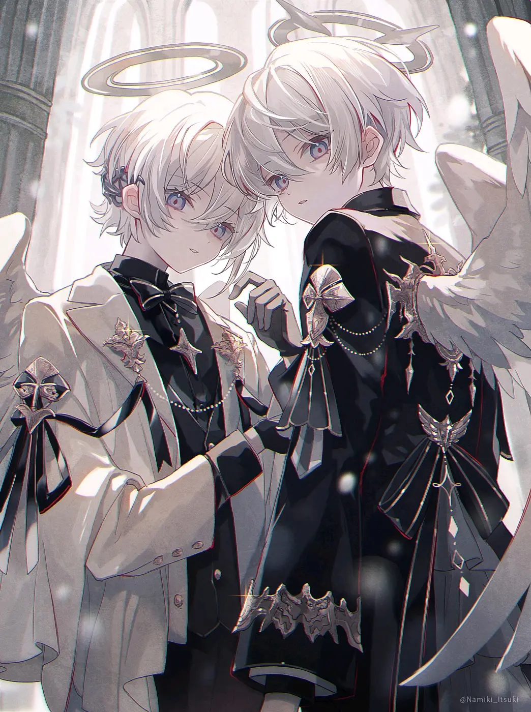 6dfbe2a7872a02acbf9e3db5e9c64643235818446.jpg 光影交错 – 白与黑插画特辑