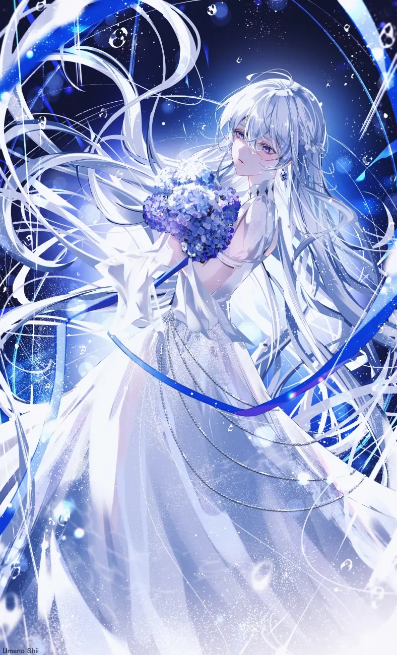 28cbf601174a3ff42d1a55f3dc3c50b2235818446.jpg 清澈透明 – 「蓝与白」插画特辑