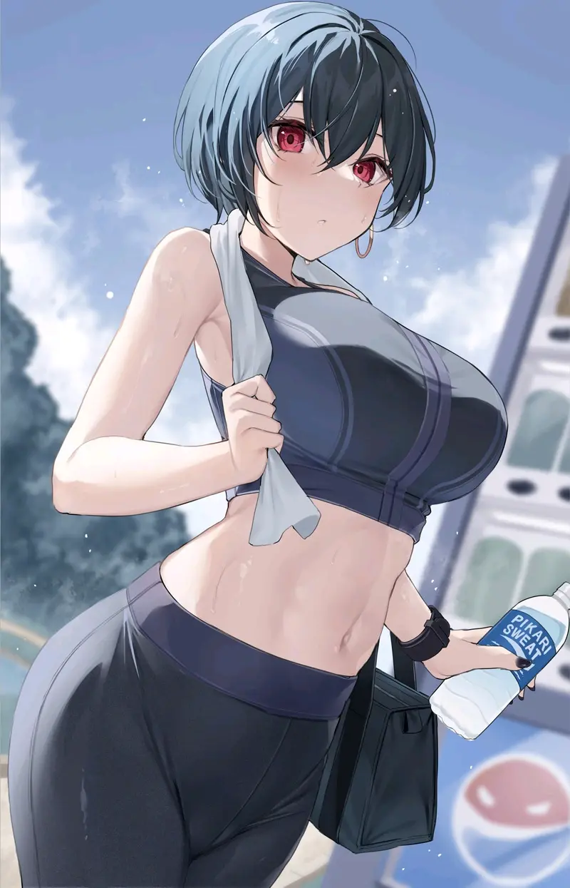2aa63f3aea15d0bd0e1a1279562bc1c5235818446.jpg 健康活力♡ – 女性肚脐插画特辑