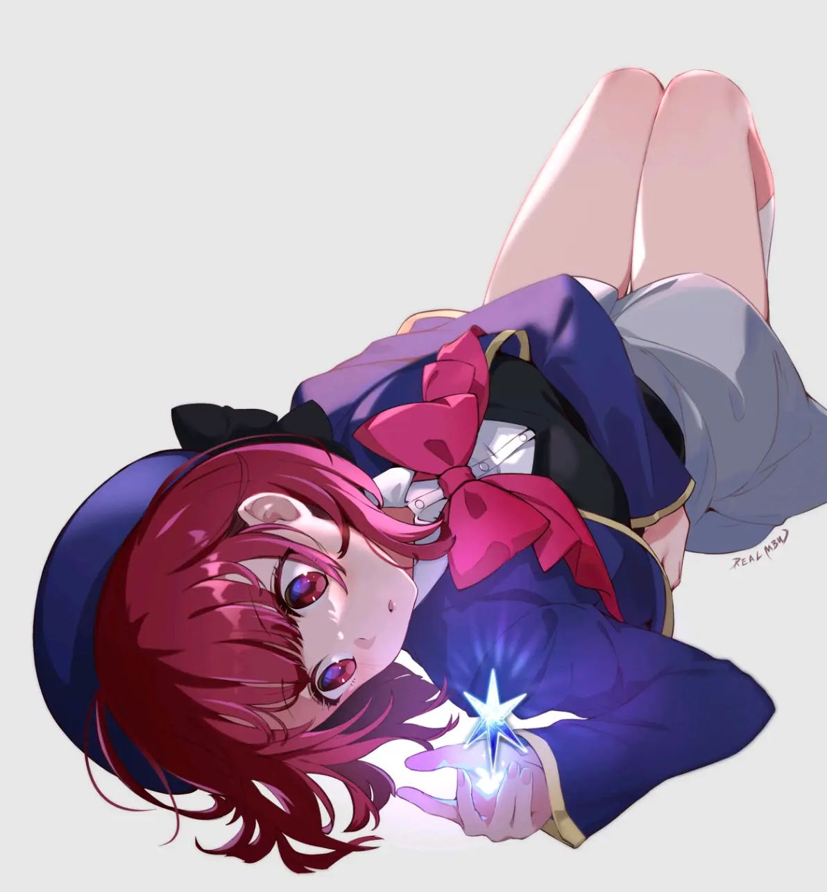 17d6d263bf1f37fd199ecb3991b84806235818446.jpg 轻轻系上♡ – 缎带领结插画特辑