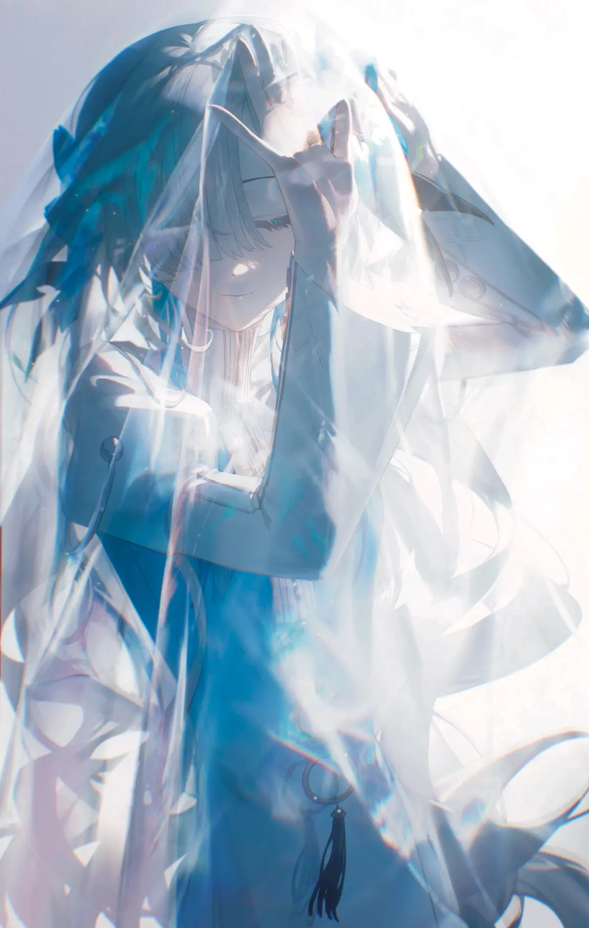 d2678edb6bb5cbb739da81a5dde47500235818446.jpg 清澈透明 – 「蓝与白」插画特辑