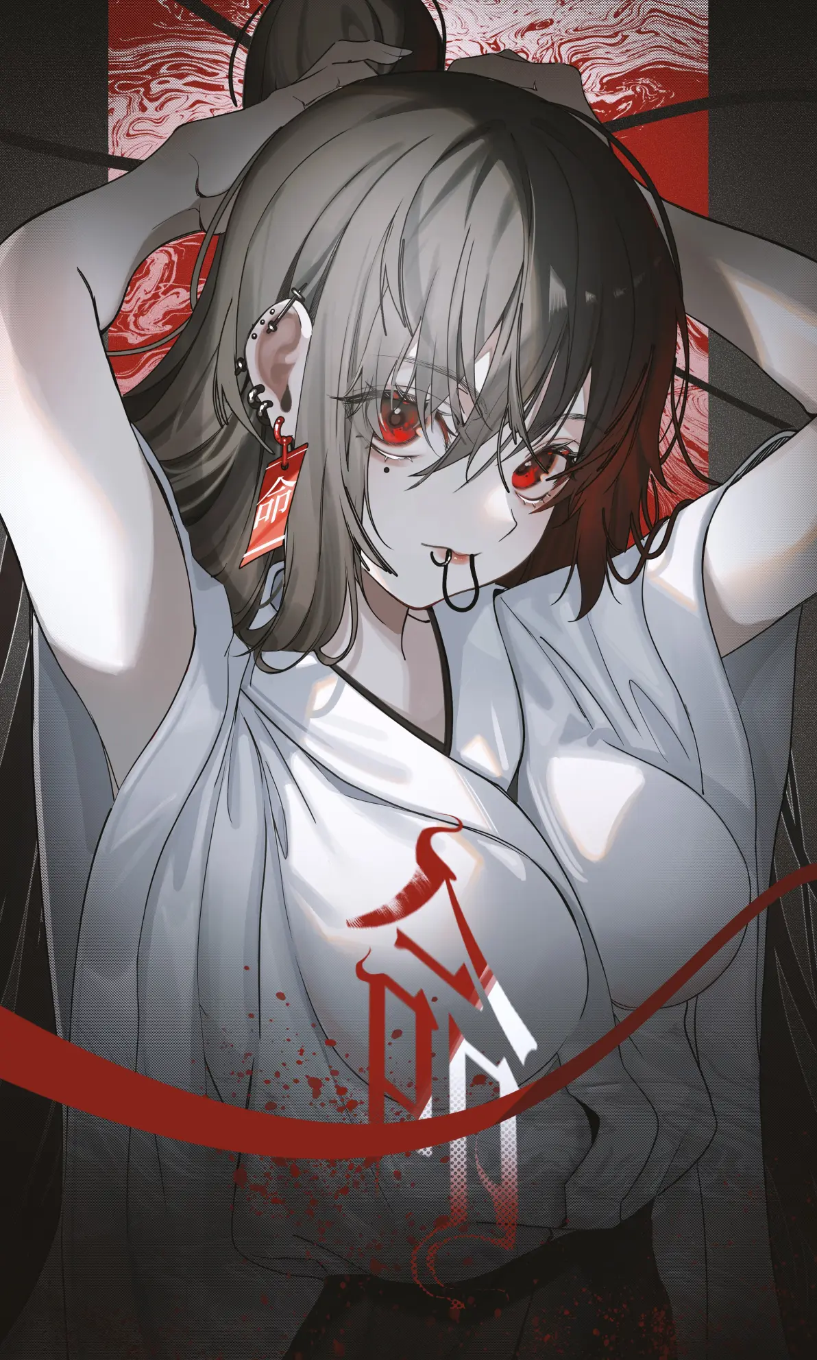 d98360f80205ed3b6c17e375c39a5866235818446.jpg 若隐若现的亮点 – 耳环女子插画特辑