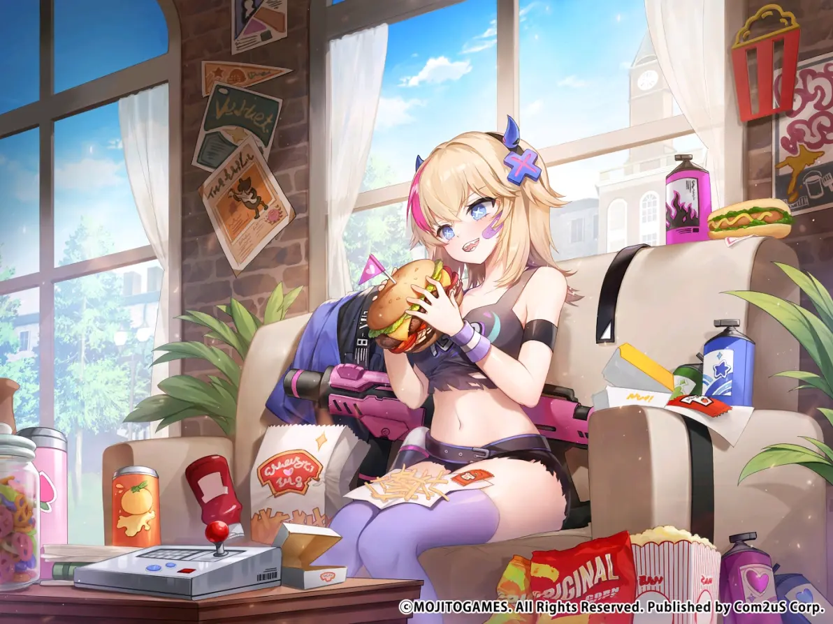 254a6529d85642d9b16e2b7995a3c076235818446.jpg 大口咬下♡ – 汉堡插画特辑