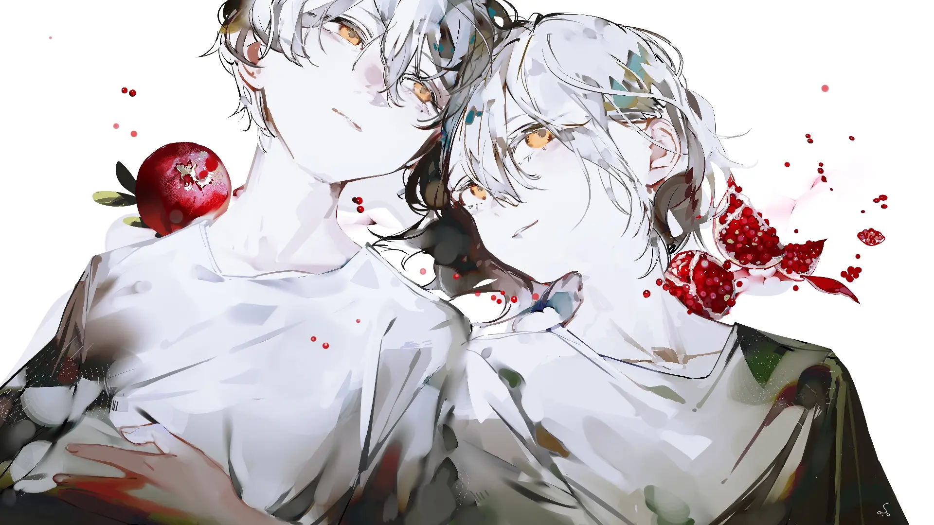43976a0c5423b36430563d800b096412235818446.jpg 艳红宝石 – 石榴插画特辑