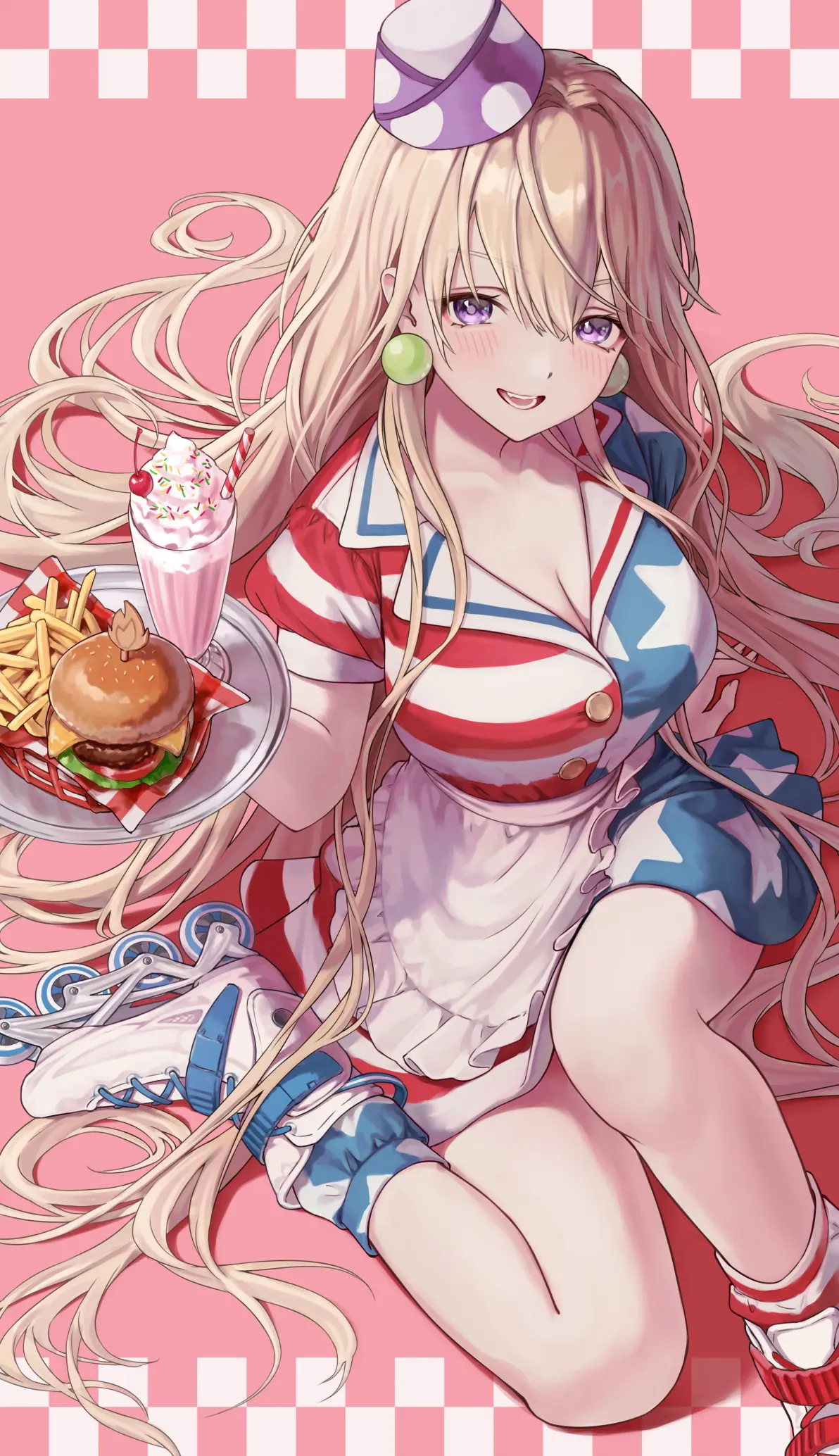 7c1f49d1422108aeaf79aeae01a05a04235818446.jpg 大口咬下♡ – 汉堡插画特辑