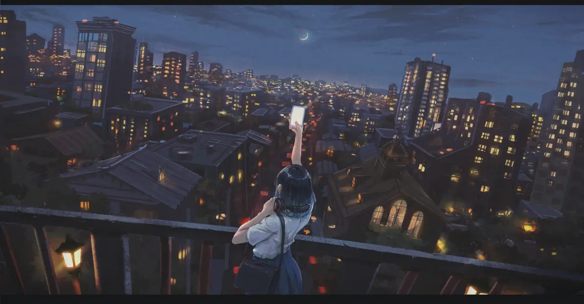 f6538588ea8e48101eff52dc0f9d9a1b235818446.jpg 凝视彼方 – 少女背影插画特辑