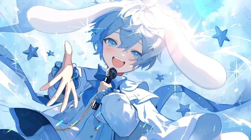 无垠苍穹下：男子插画之美-远影归灯