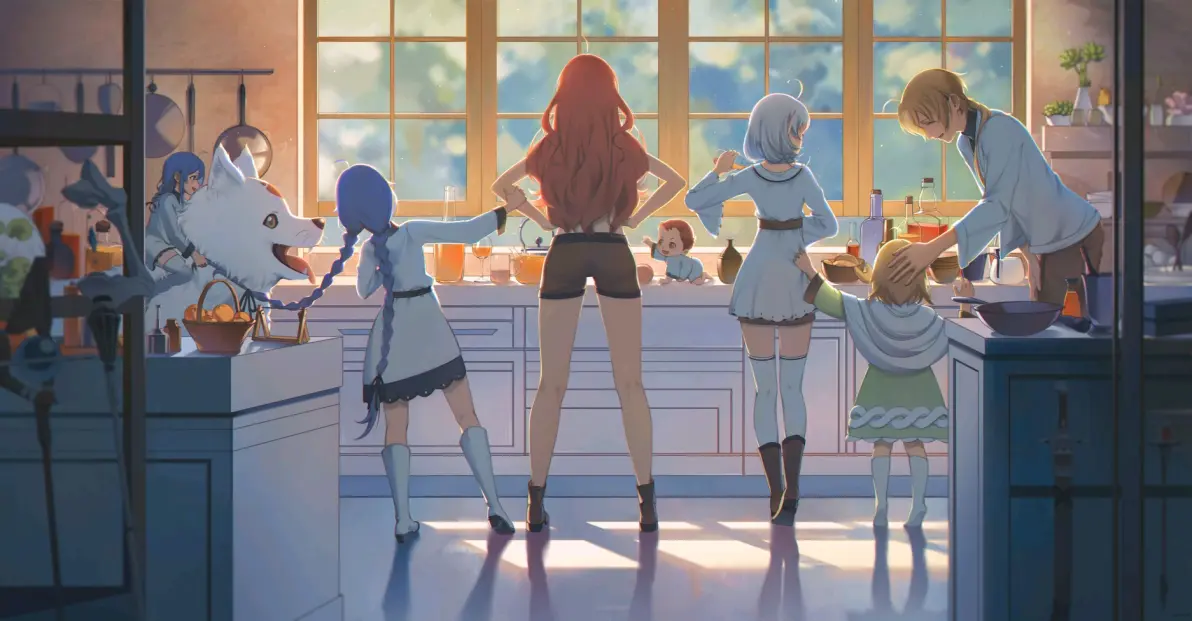 03a86b157cc492ef3c1e28bdad6513eb235818446.jpg 凝视彼方 – 少女背影插画特辑