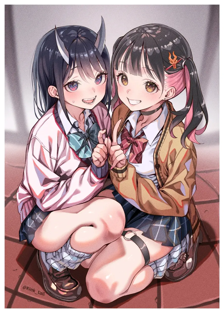 c284ea403263c6db144df9da36070f61235818446.jpg 无可取代的关系 – 「女子二人组」插画特辑