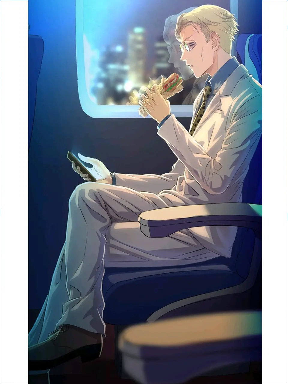 ae6699a59acb9adcb6bb627099110efe235818446.jpg 令人舒心的节奏 – 电车插画特辑