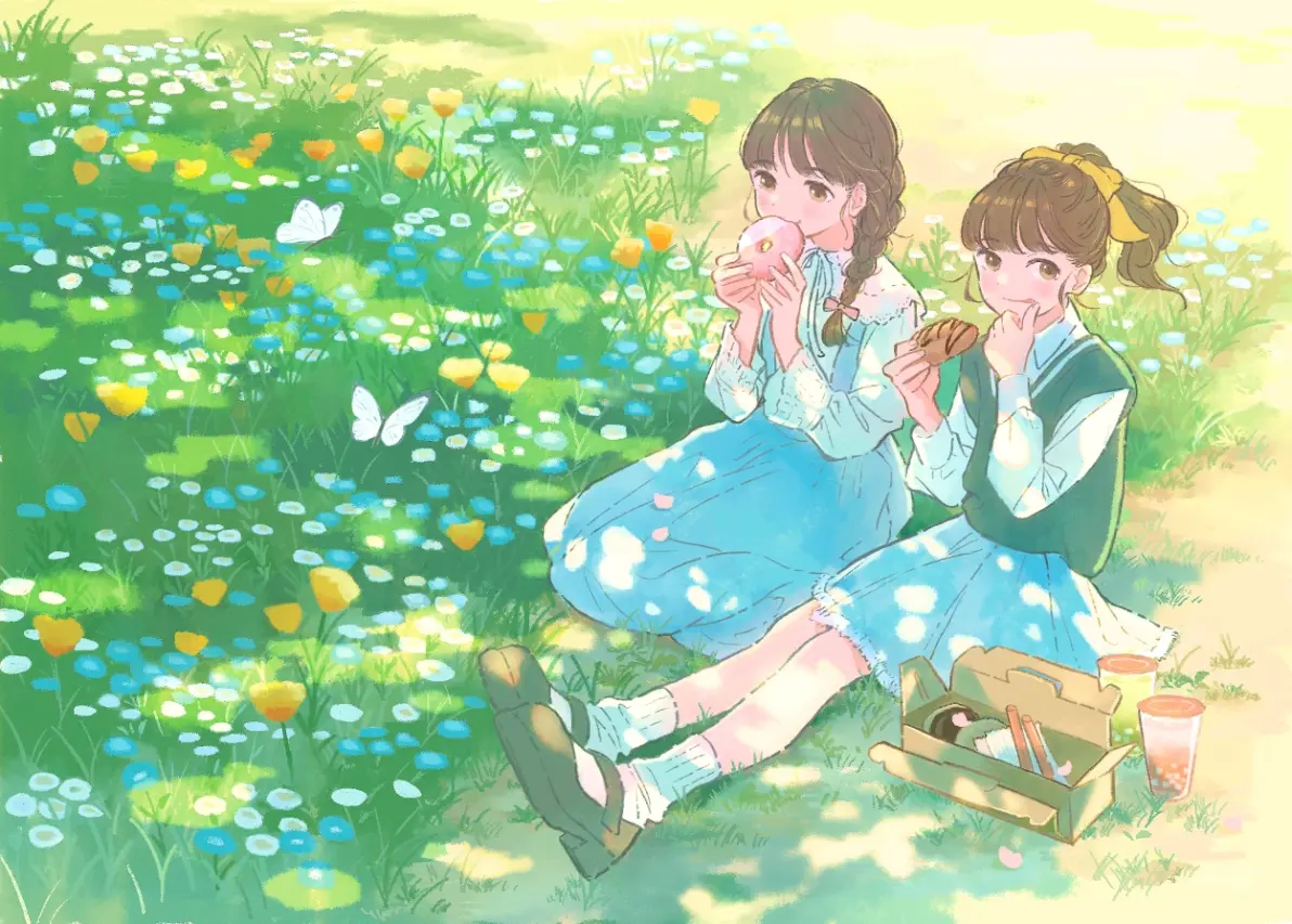 446174a0f223fb73855522b5bf9ef77b235818446.jpg 无可取代的关系 – 「女子二人组」插画特辑