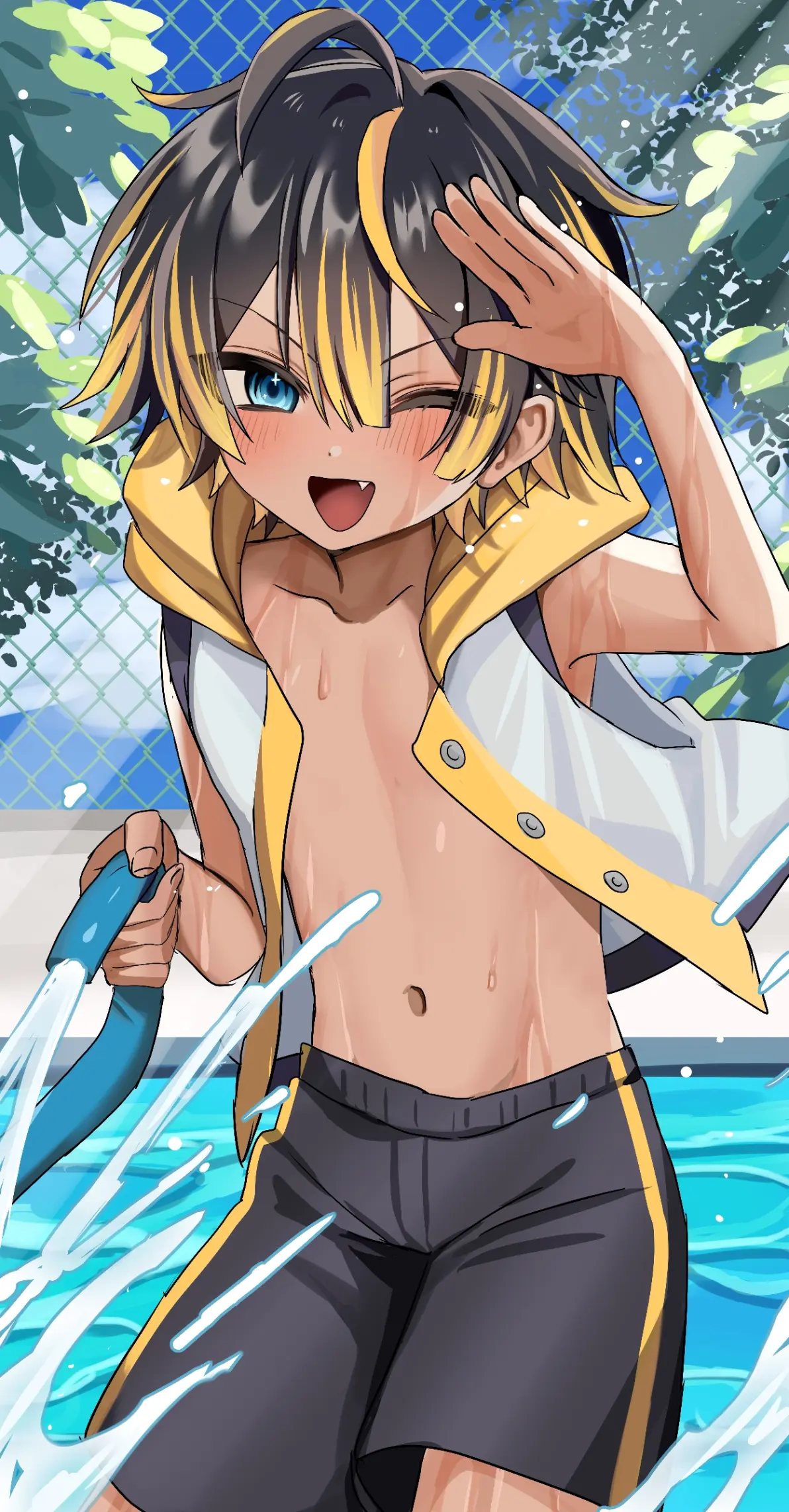 ca2b08e299f3bd213bdba2f3ba7e57a7235818446.jpg 广阔无垠 – 蓝天与男子插画特辑