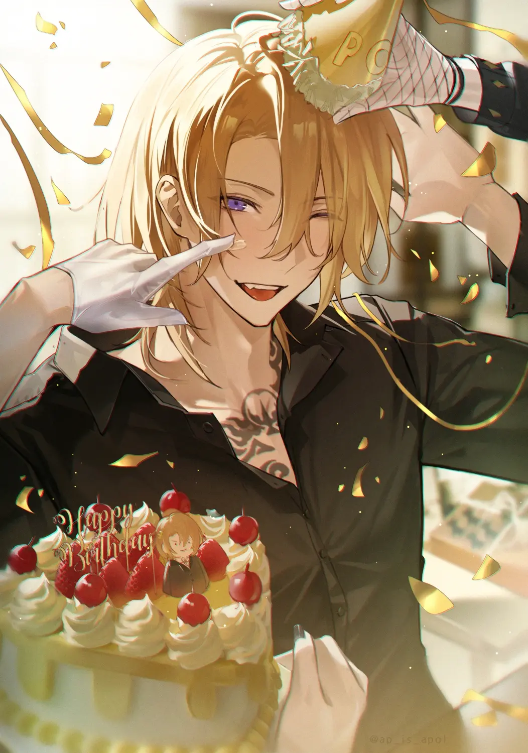 f2e8c21ee02ea41f0a70622cf25de0b6235818446.jpg 一起庆祝吧♡ – 生日插画特辑