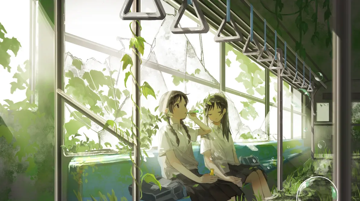 31ed0a84a38fd7e0f35b7b4dd5f78628235818446.jpg 短暂的虹色光辉 – 肥皂泡插画特辑