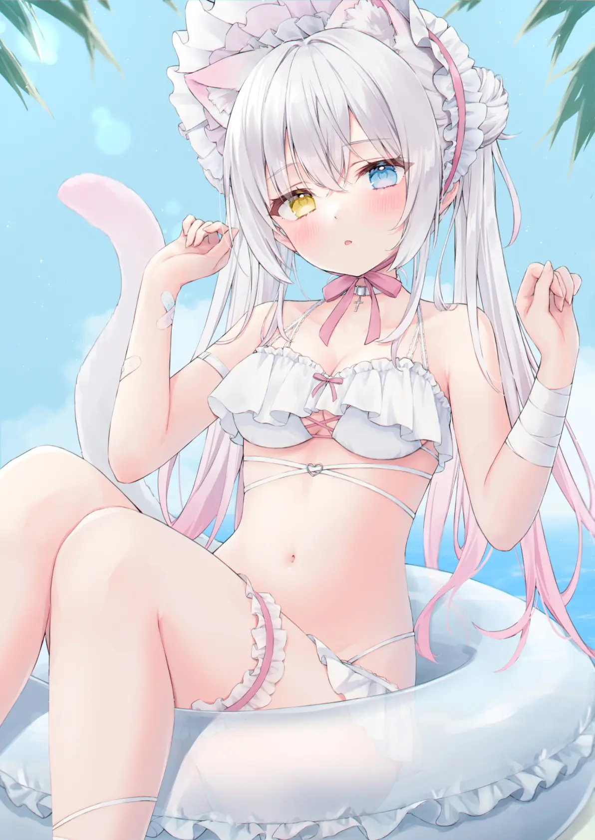 d9a70b045a563a67a3631338a8e23d42235818446.jpg 异彩夺目 – 异色瞳女子插画特辑