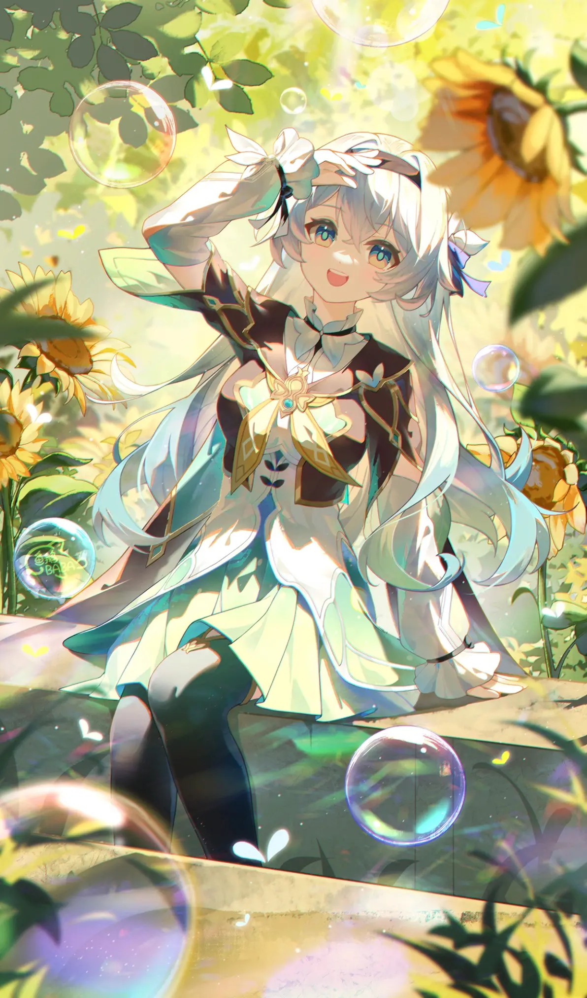 2fcbff9f1b2ecd4f6fdd2f82a13d66fe235818446.jpg 短暂的虹色光辉 – 肥皂泡插画特辑