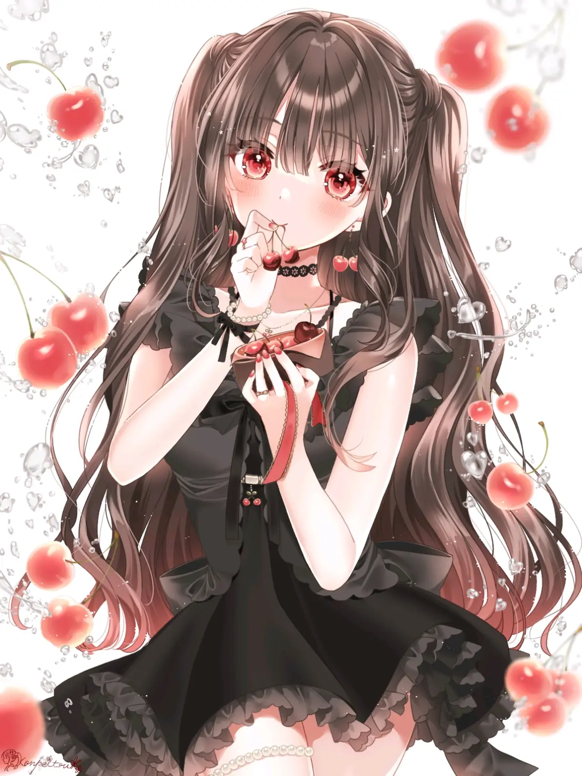 d7ffa7a3fff3919644c0bbdeb4690ea3235818446.jpg 酸甜可口! – 樱桃插画特辑