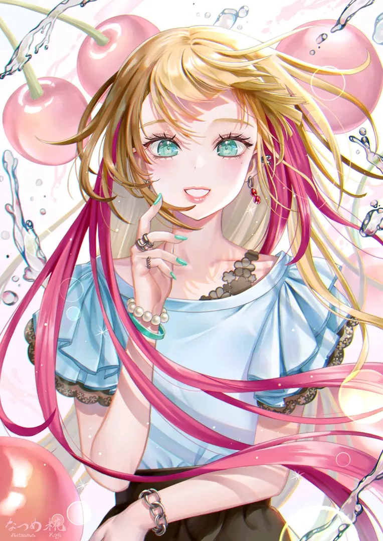 92cb54769d35c1fe4cbe8293dc4c9af2235818446.jpg 酸甜可口! – 樱桃插画特辑