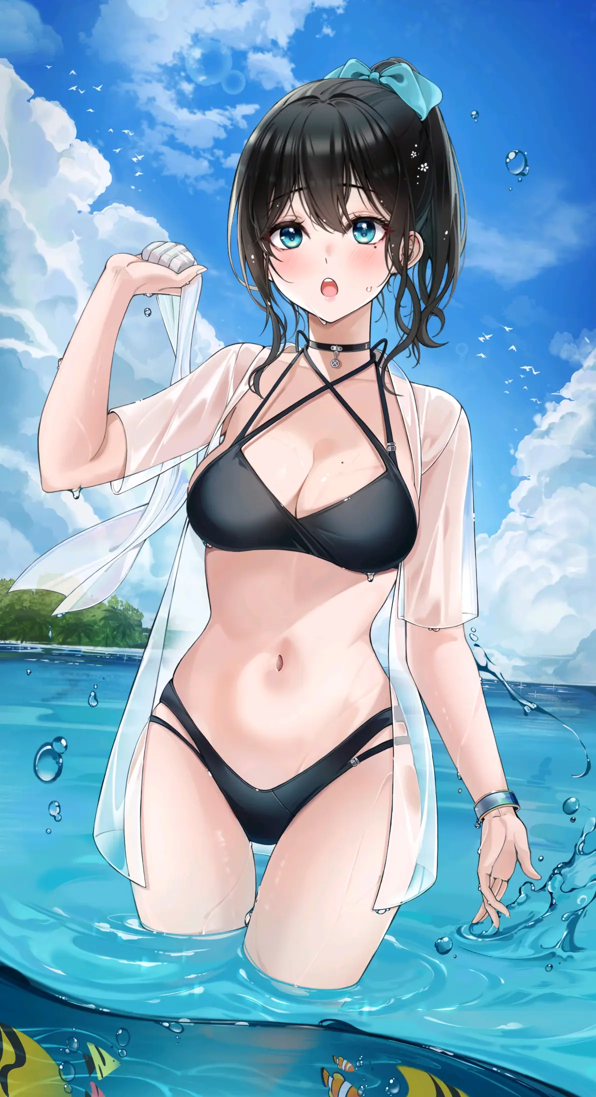 cc8ab5aed2edce35855e35559bdffd1f235818446.jpg 穿上透明感 – 透视装插画特辑
