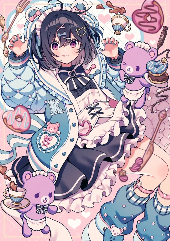 西式餐具插画：餐桌上的优雅搭档-远影归灯