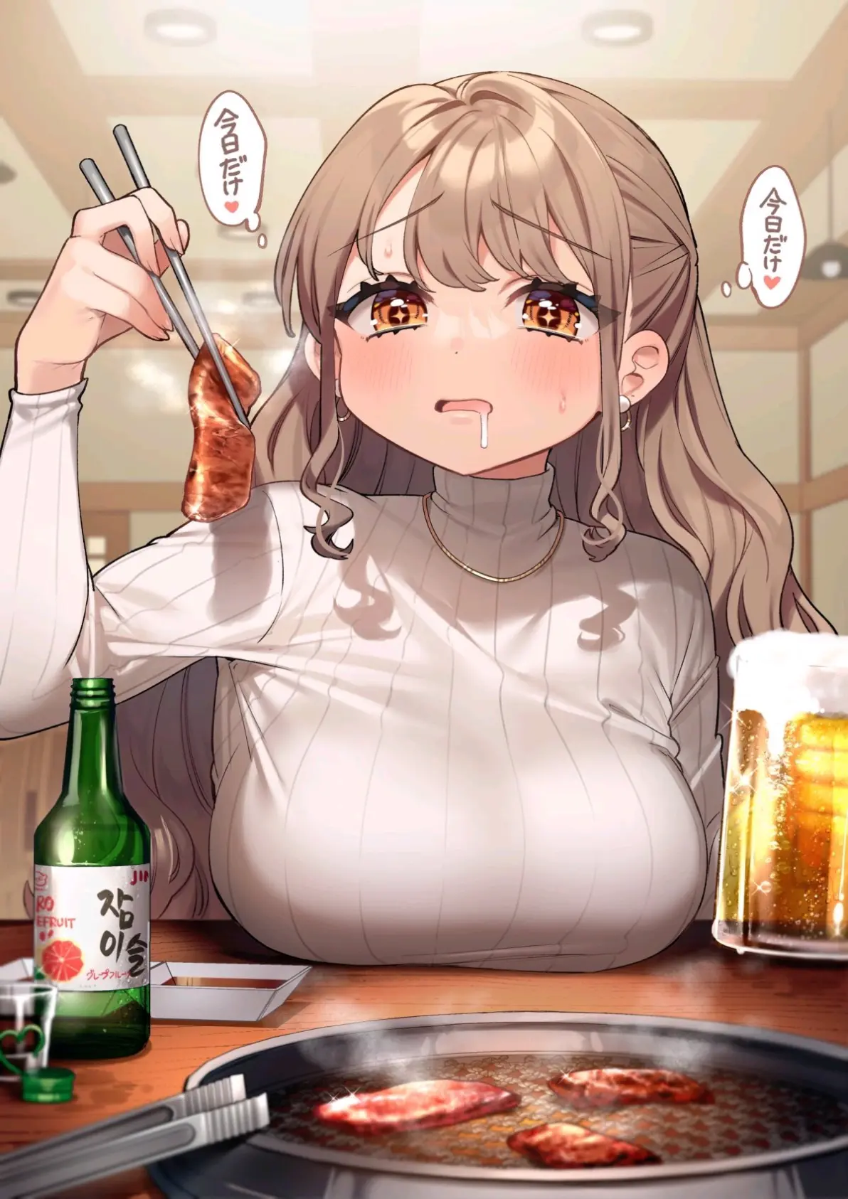 6a00d94239f51fa72c955f9402d7ec66235818446.jpg 柔软的重量感♡ – 托胸插画特辑