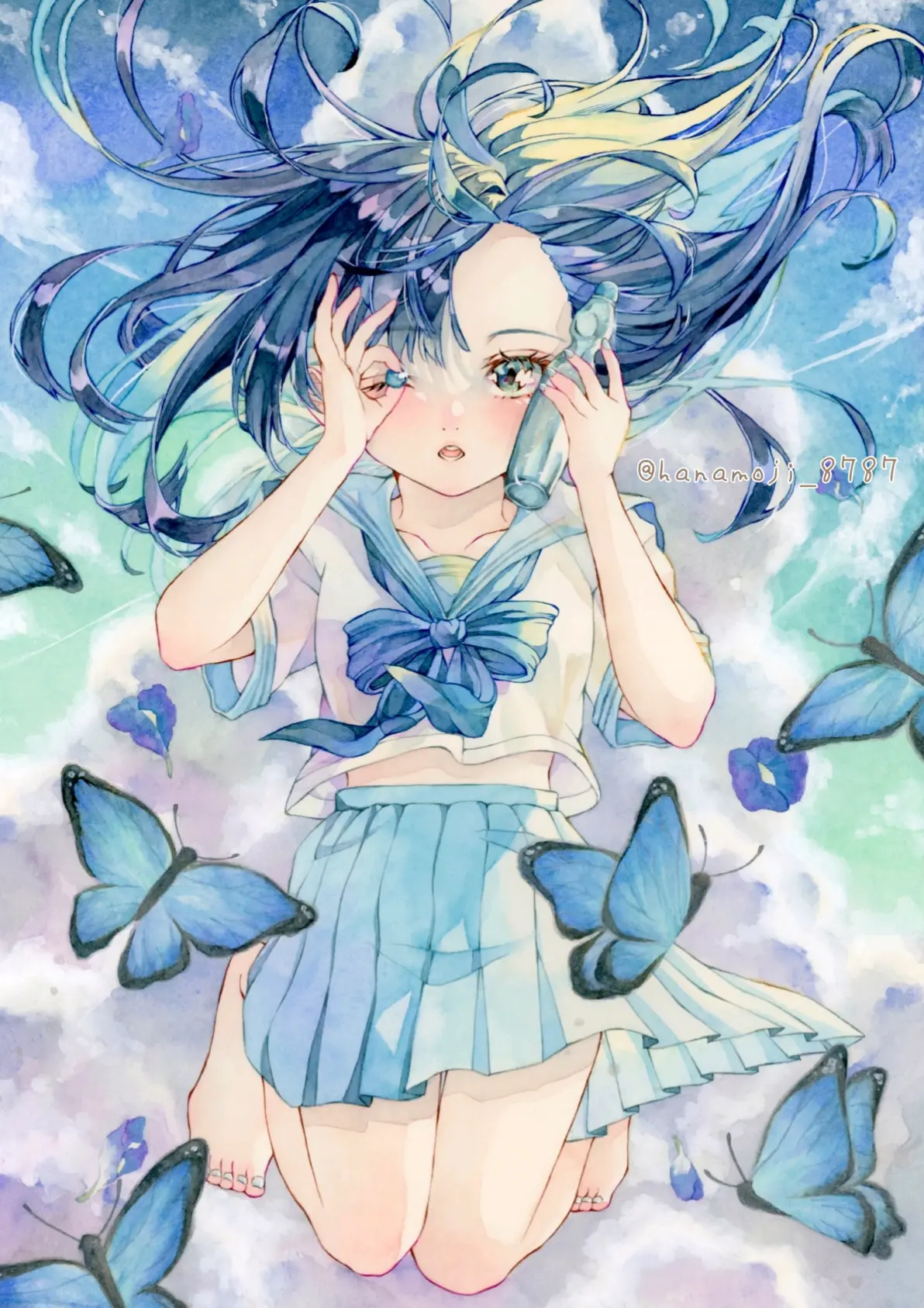 a2a401b889d33875ed0d52e323f05148235818446.jpg 清爽滋味 – 弹珠汽水插画特辑