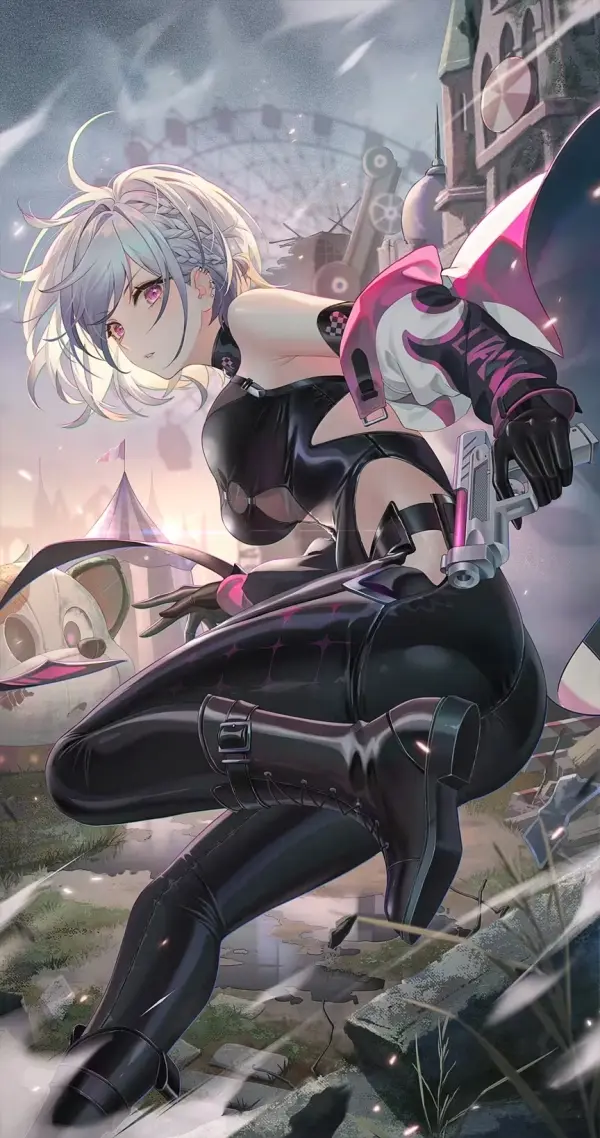 轻盈又俏皮 – 短发女子插画特辑