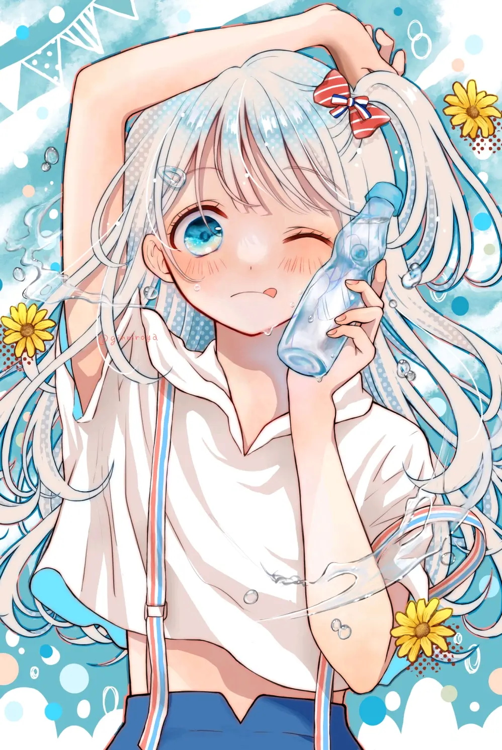 f9149677599dd5849ff1c66efbc2db02235818446.jpg 清爽滋味 – 弹珠汽水插画特辑