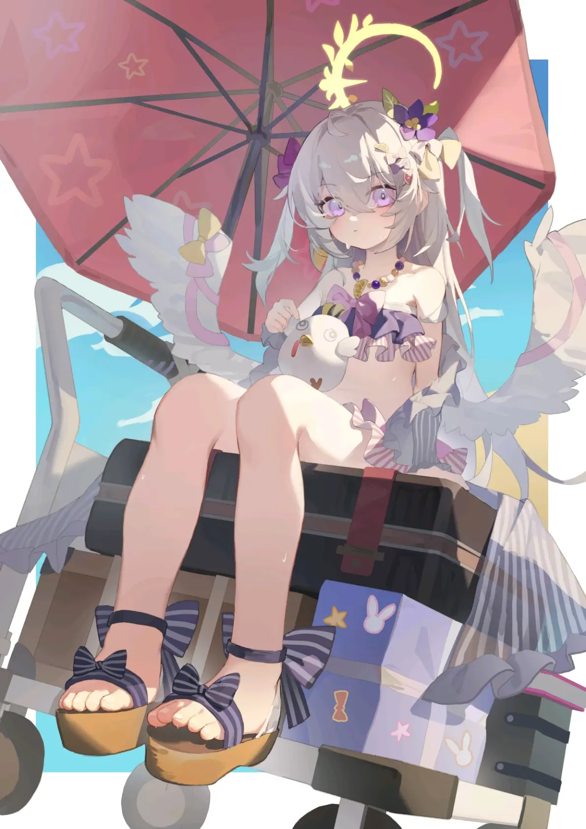 8285479d41ef785b4608eb68c432d1ef235818446.jpg 轻便舒适♡ – 凉鞋插画特辑
