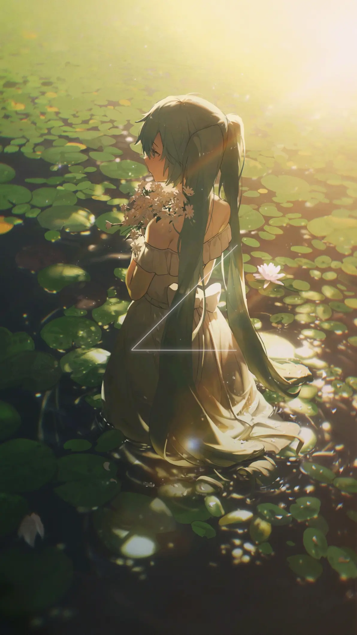 8db959ea00f03f0322ac8d6884697a42235818446.jpg 于水面绽放 – 睡莲及荷花插画特辑