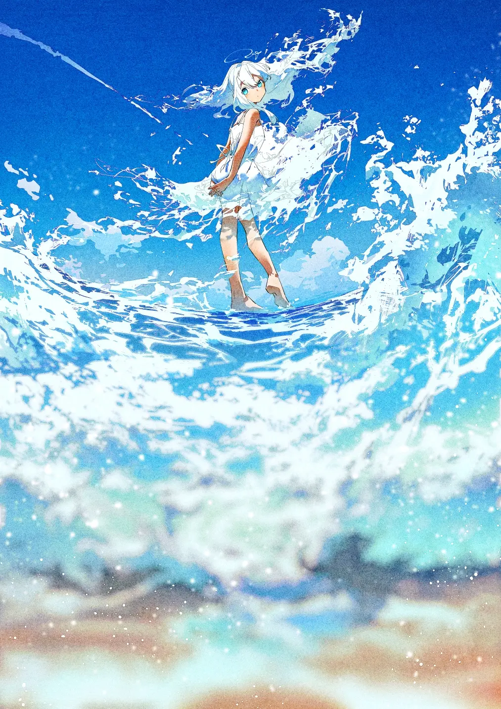 5f77a7e8e9b52d84517d4cfb8e482714235818446.jpg 凉爽的临场感 – 水插画特辑