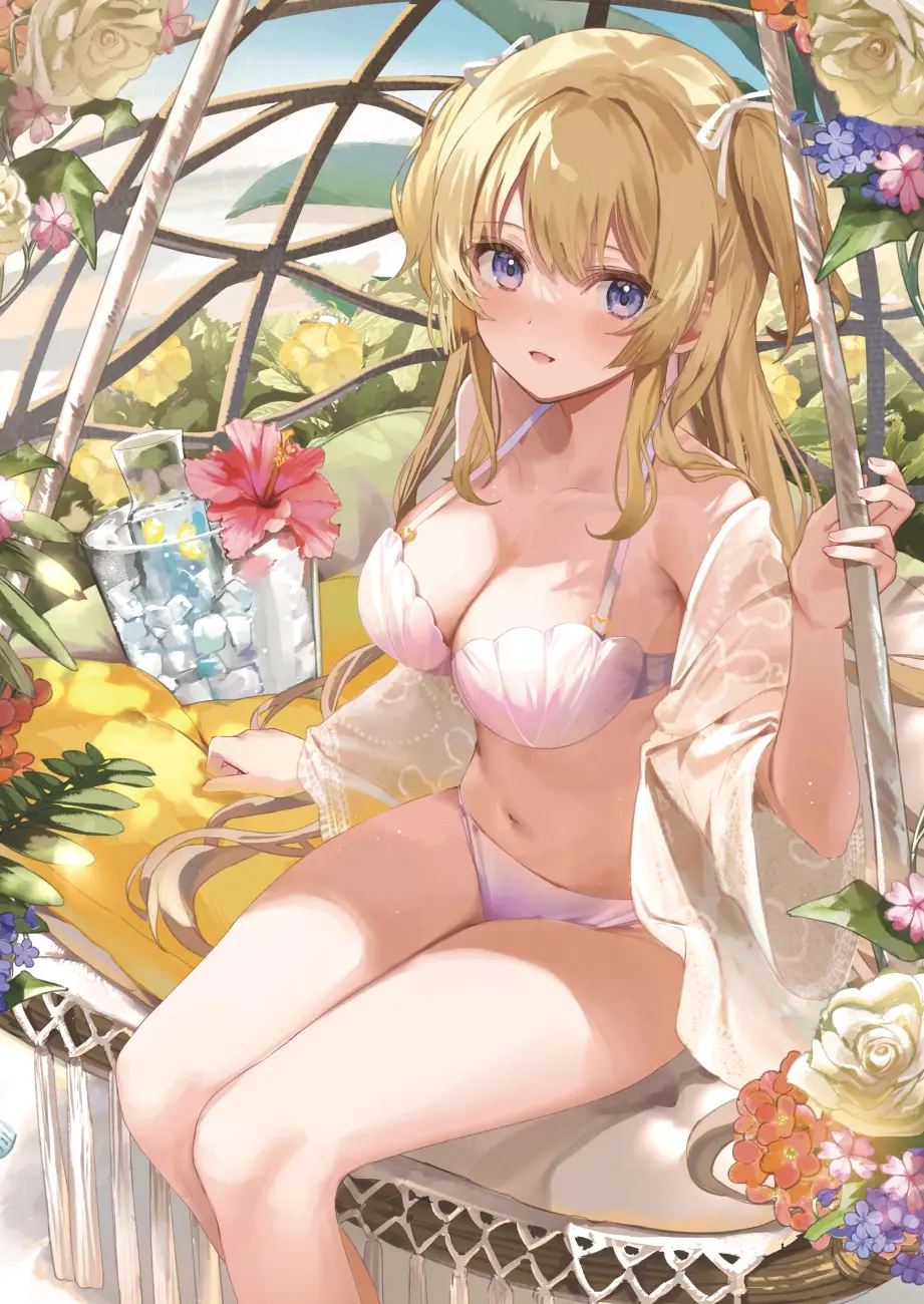 4b53e4d91be2510ea0e11b69bcacf22a235818446.jpg 金光闪闪♡ – 金长发女子插画特辑