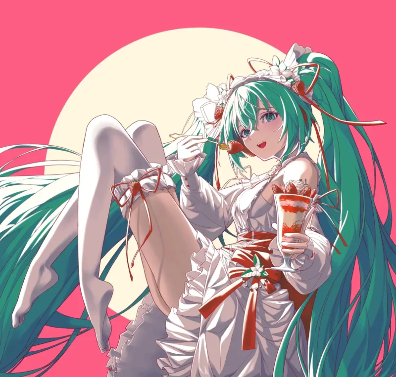 甜甜的芭菲插画盛宴-远影归灯