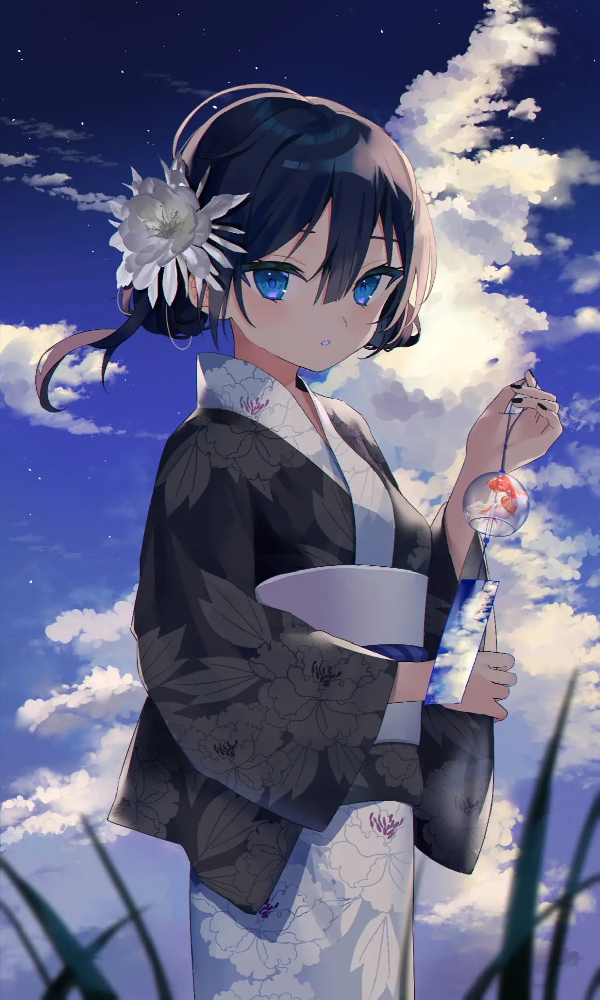 a26dfb75a2af1446f1d690f3438d6df0235818446.jpg 清凉治愈的声音 – 风铃插画特辑