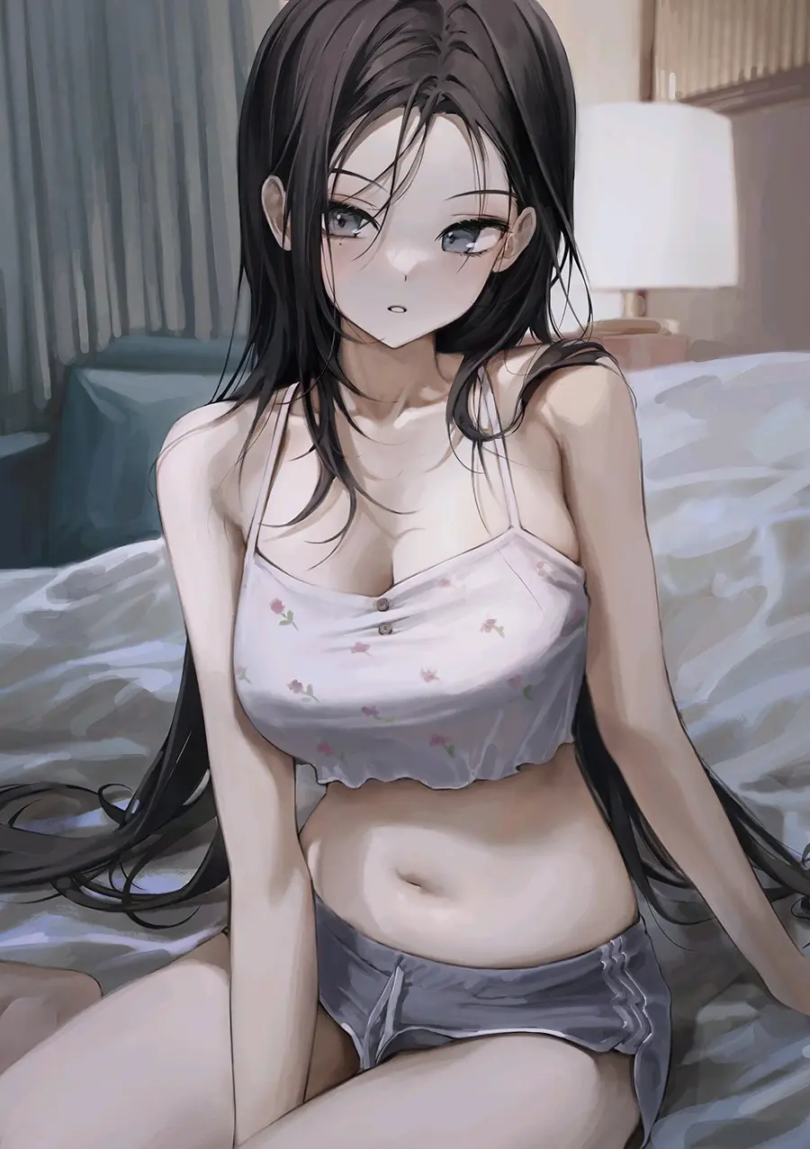 82f95846cd1ce492eaa2346a232931cf235818446.jpg 清凉又舒适♡ – 吊带衫插画特辑