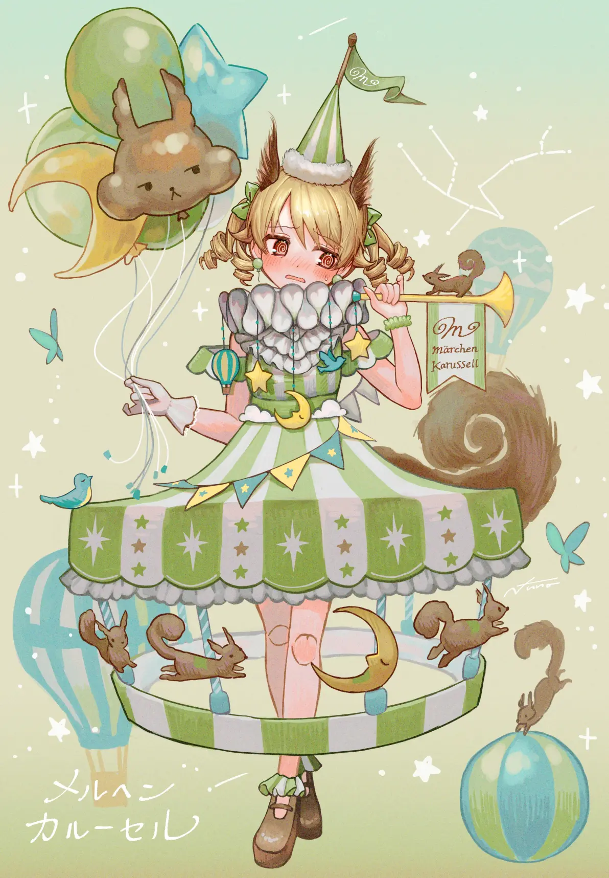 e632a8a901297ee8e06069ebdd72257d235818446.jpg 视觉盛宴 – 马戏团插画特辑