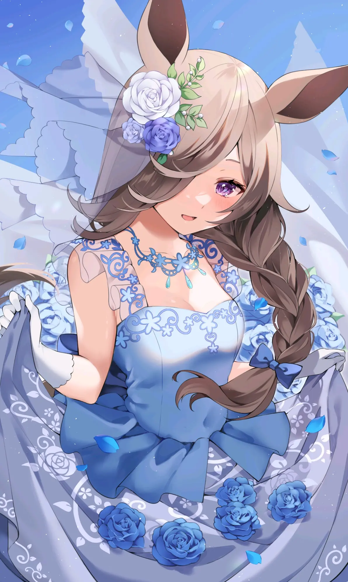 6dd2693c0eeb7f679e6f6b9226022281235818446.jpg 包裹幸福的瞬间♡ – 婚纱插画特辑