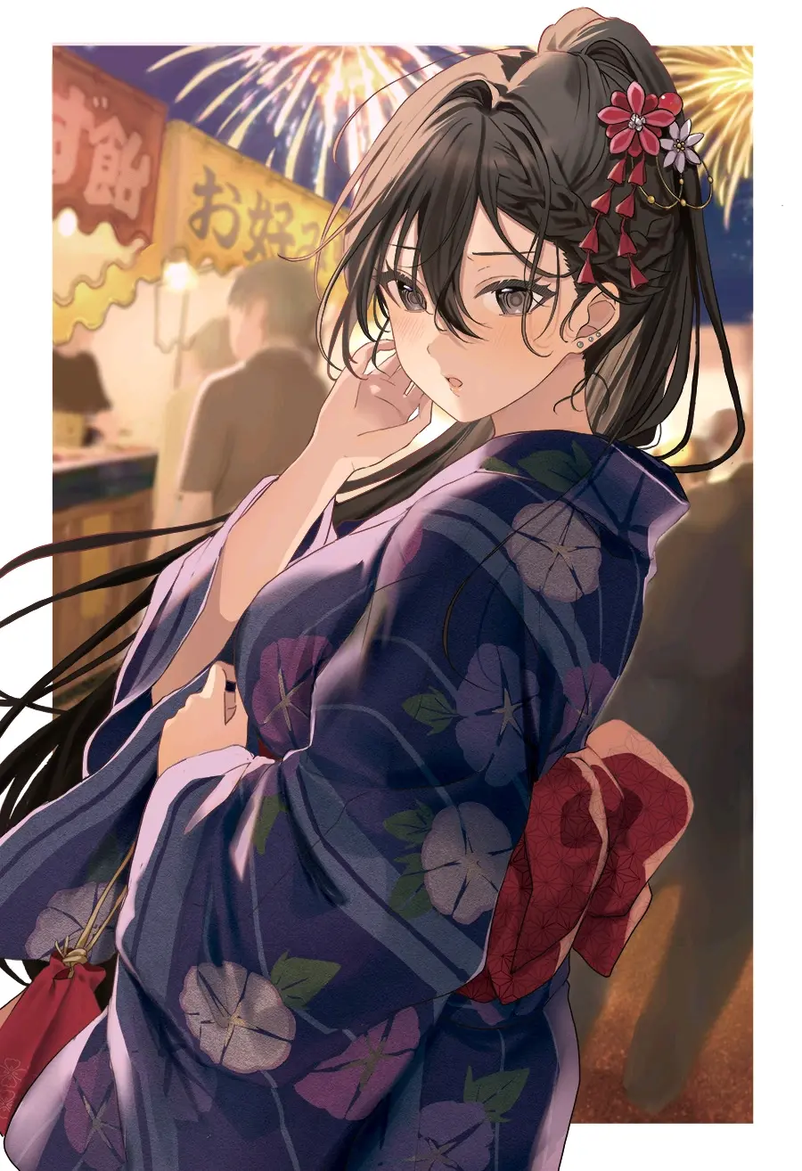 ef196f3fbcaa4186853e880786de7970235818446.jpg 夏日风情♡ – 浴衣女子插画特辑